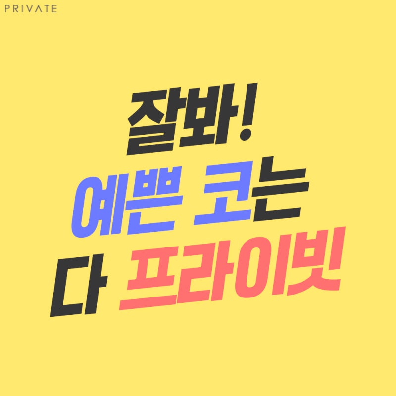 코끝성형잘하는병원, 프라이빗성형외과