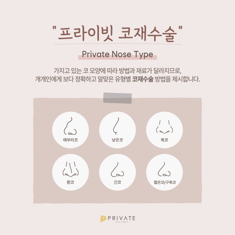 코재수술성형은 개인맞춤 프라이빗성형외과