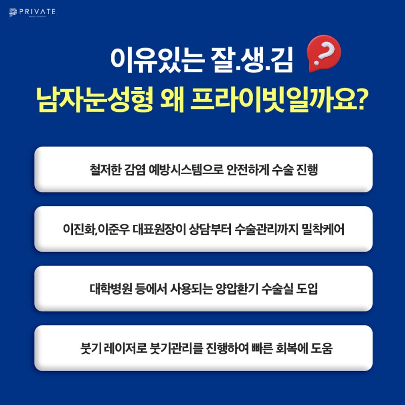 Tempat Terbaik untuk Bedah Mata Pria adalah Private Plastic Surgery 사진 5