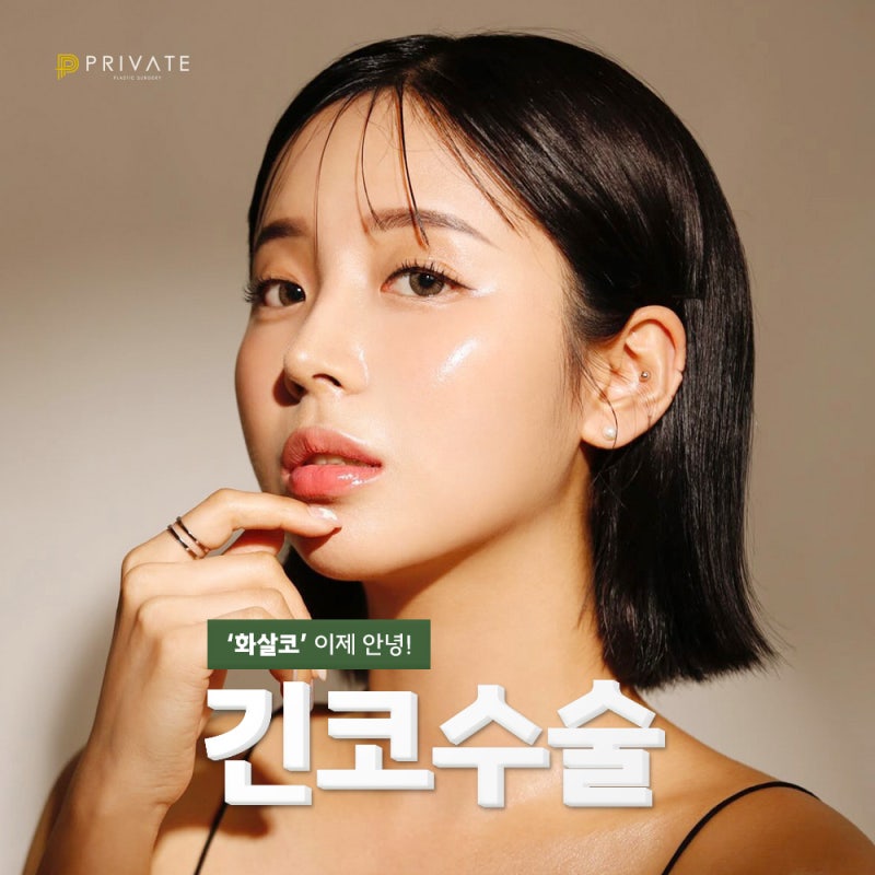 화살코 교정수술, 프라이빗성형외과에서 알아보기 사진 2