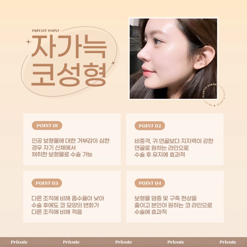 자가늑코성형잘하는곳은 프라이빗성형외과 사진 5