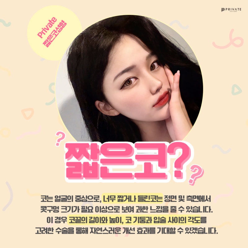 프라이빗성형외과 짧은코재수술
