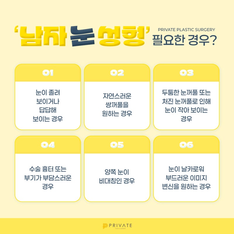 남자 쌍수 재수술 잘하는곳 프라이빗성형외과 사진 5